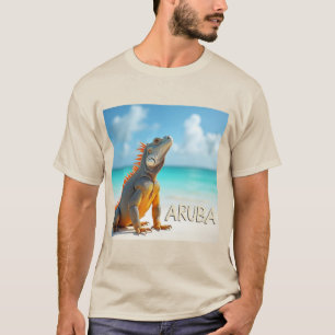 T-shirt Aruba et Curacao lézards incroyables