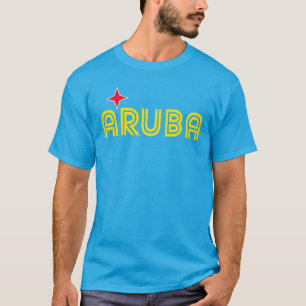 T-shirt Aruba Retro
