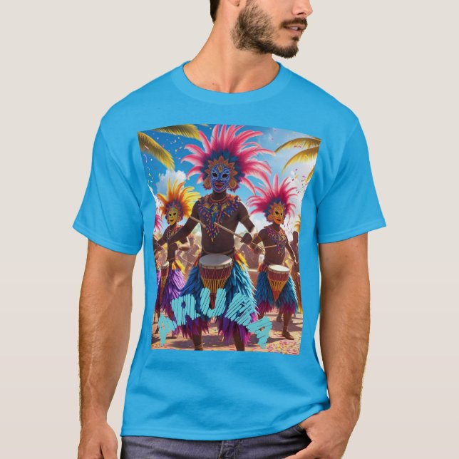T-shirt Aruba s'illumine (Devant)
