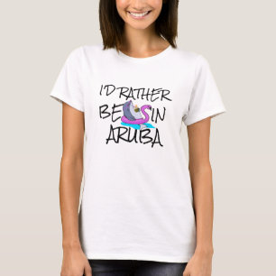 T-shirt Aruba Vacay Caraïbes Plages de vacances amusantes