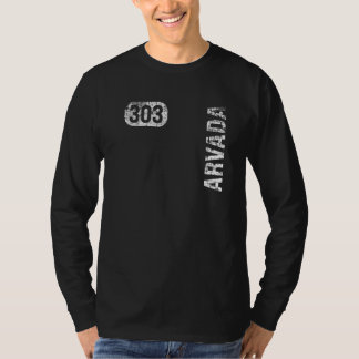 T-shirt Arvada Colorado 303 Indicatif régional Retro Vinta