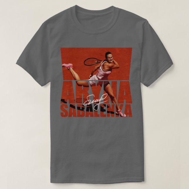 T-shirt Aryna Sabalenka (Design devant)