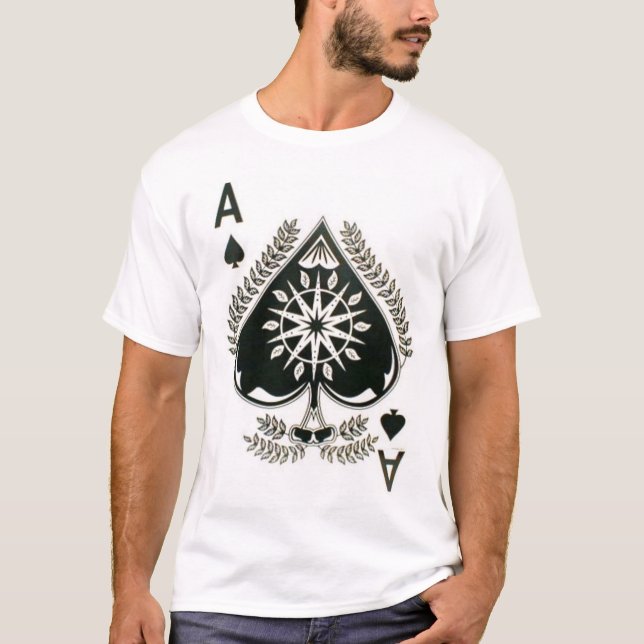 T-shirt As de pique (avant seulement) (Devant)
