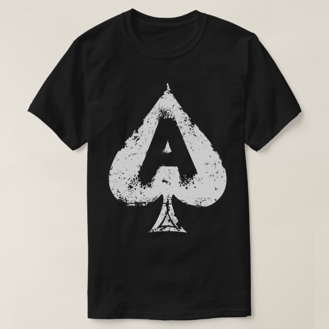 T-shirt As de piqueJeuMort d 1 (Design devant)
