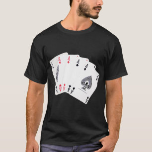 T-shirt As de poker