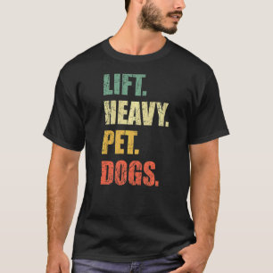 T-shirt Ascenseur Chiens de sport pour animaux de compagni