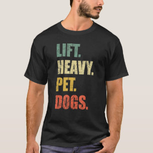 T-shirt Ascenseur Chiens de sport pour animaux de compagni