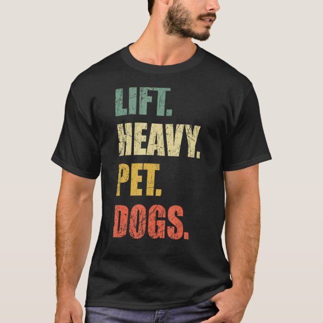T-shirt Ascenseur Chiens de sport pour animaux de compagni (Devant)