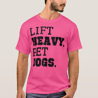 T-shirt Ascenseur Chiens pour animaux de compagnie lourds 