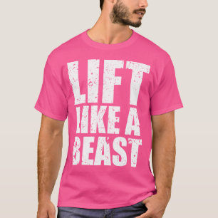 T-shirt Ascenseur Comme Une Beast Bodybuilding Chemise Des