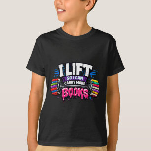 T-shirt Ascenseur peut transporter plus de livres amateurs