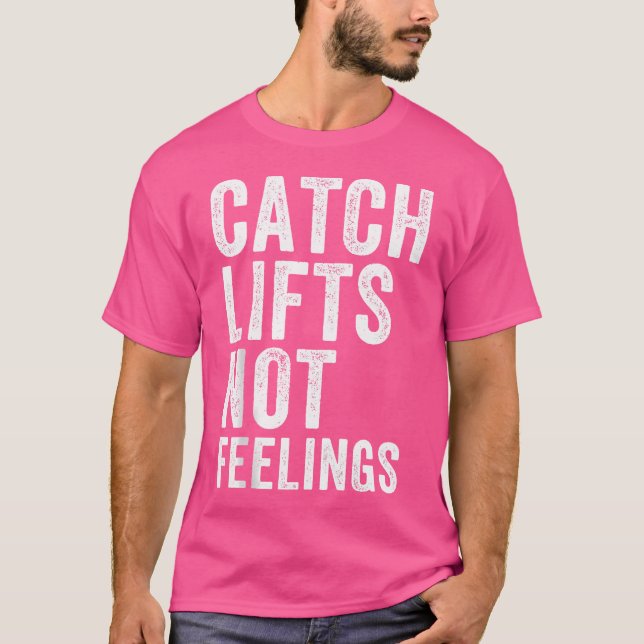 T-shirt Ascenseurs de capture Pas Sentiments Salle de spor (Devant)
