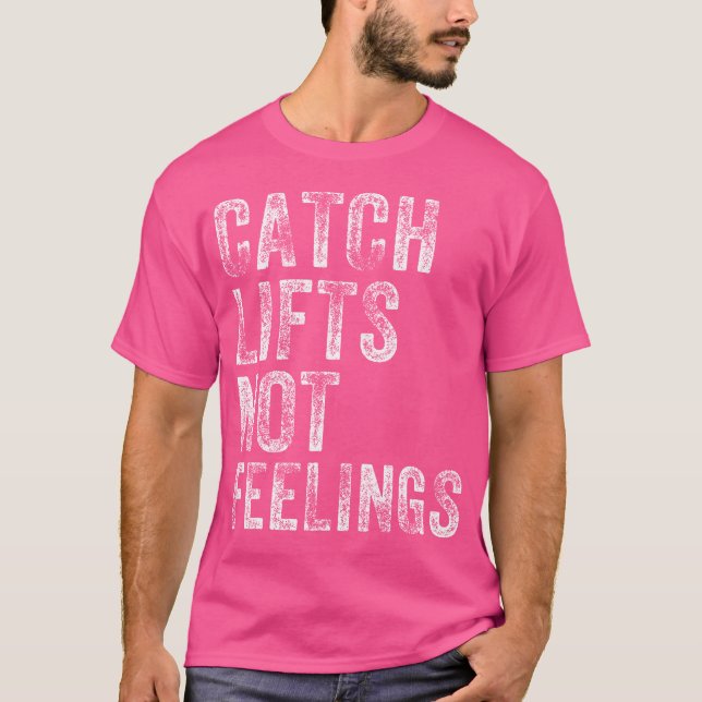 T-shirt Ascenseurs de capture Pas Sentiments Salle de spor (Devant)