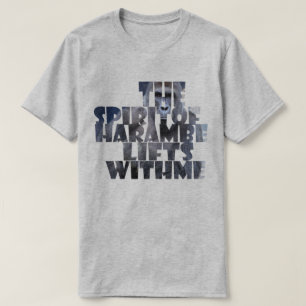 T-shirt Ascenseurs de Harambe avec moi