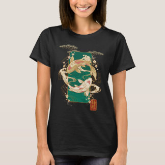T-shirt Ascension de carpe koï