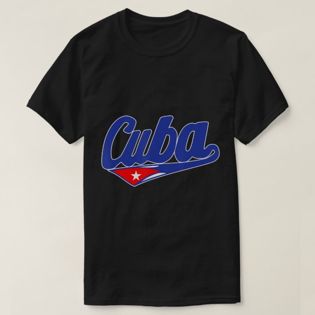 T-shirt Asere Que Bola Cubain Havana Cuba Chemise Drapeau  (Design devant)