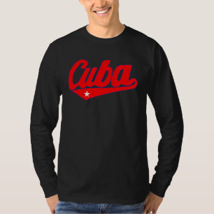 T-shirt Asere Que Bola Cubain La Havane Cuba Drapeau Cubai