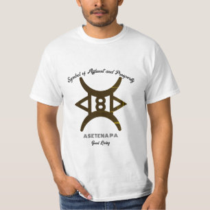 T-shirt Asetena Pa Good Living Adinkra Symbole Design