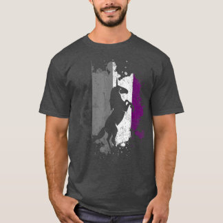 T-shirt Aseual Drapeau Unicorn Ace Pride Mois Queer LGBT A