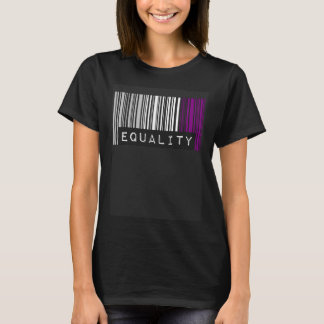 T-shirt Asexual Barcode Pride Equality Cute Ace Aesthetic