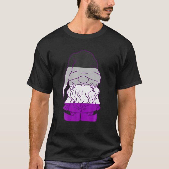 T-shirt Asexuel Gnome Ace Beanie Asexué Pride LGBTQA Asex (Devant)