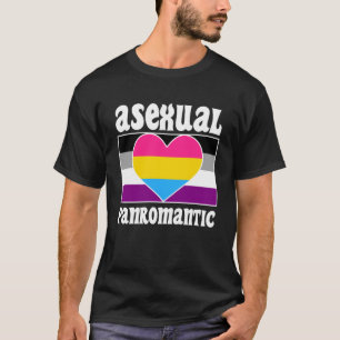 T-shirt Asexuel Panromantique Fierté Drapeau mignon Ace es