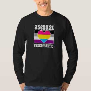 T-shirt Asexuel Panromantique Fierté Drapeau mignon Ace es