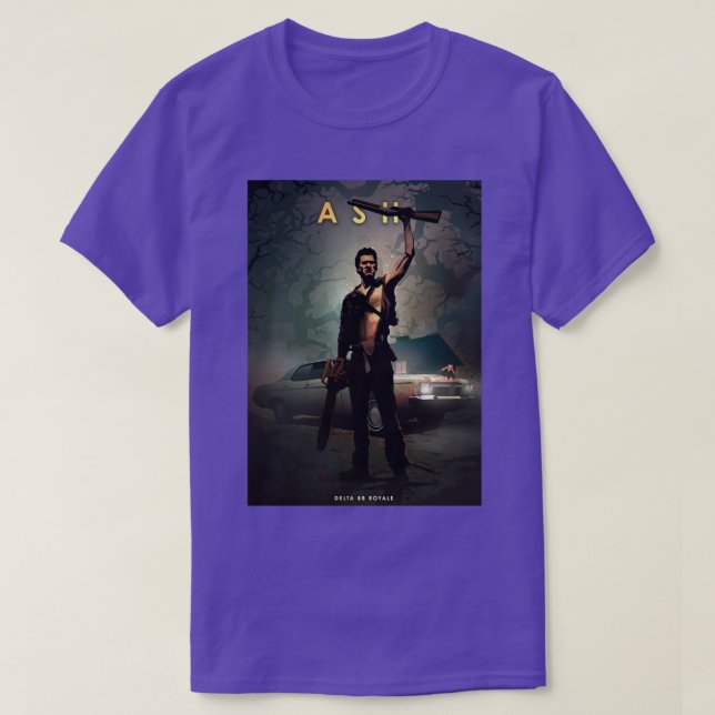 T-shirt Ash Williams Delta 88 royale légendes (Design devant)