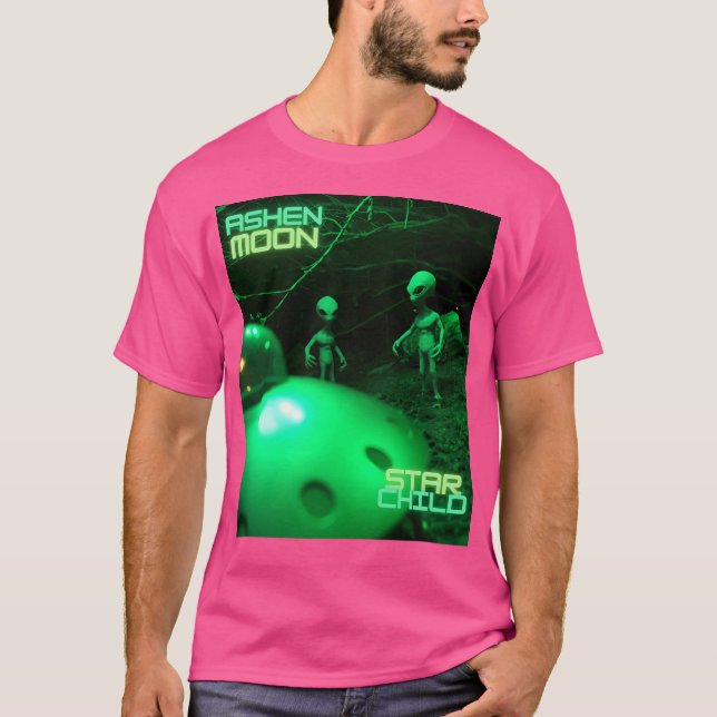 T-shirt Ashen Moon étoile enfant (Devant)