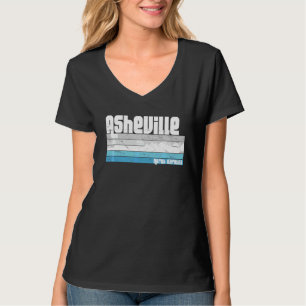 T-shirt Asheville Caroline du Nord Blue Ridge Mountains Nc