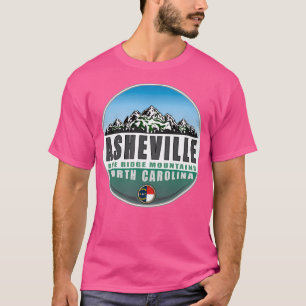 T-shirt Asheville Caroline du Nord Nc Green Active