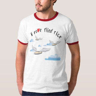 T-shirt asiatique drôle - j'erre riz piloté