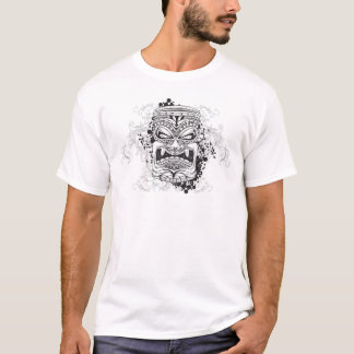 T-shirt asiatique d'un dieu de demi