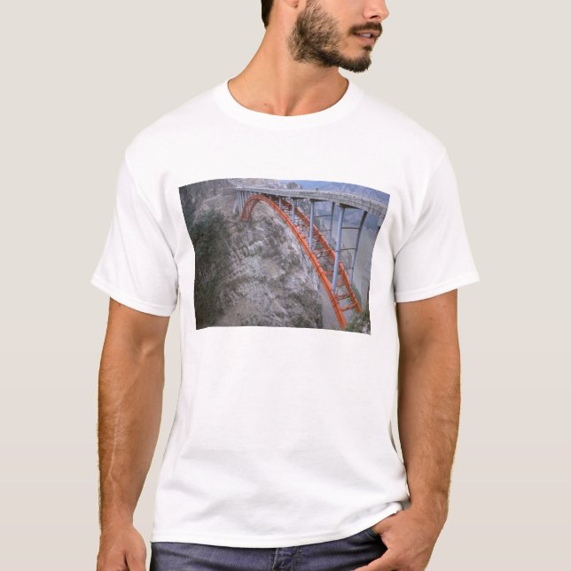 T-shirt Asie, Chine, fleuve Yangtze. Zigui aux hommes Tian (Devant)