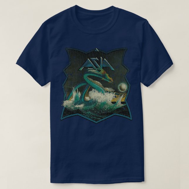 T-shirt Asie Dragon d'eau 1982 (Design devant)