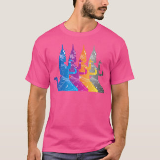 T-shirt Asie du Sud-Est Coloré Danse traditionnelle Thaila