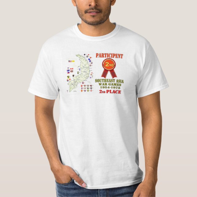 T-shirt ASIE DU SUD-EST JEUX DE GUERRE 2e PLACE (Devant)