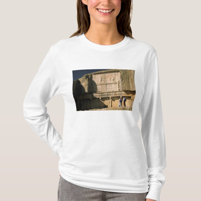 T-shirt Asie, Iran, Persépolis.Tombe de Darius le Grand. (Devant)