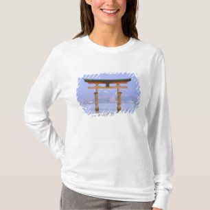 T-shirt Asie, Japon, Hiroshima. Mivaiima. Porte Torii