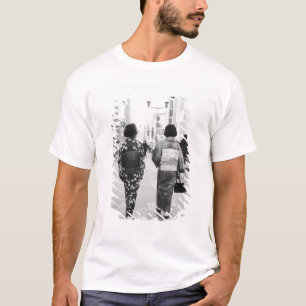 T-shirt Asie, Japon, Tokyo. Geishas sur le Ginza.
