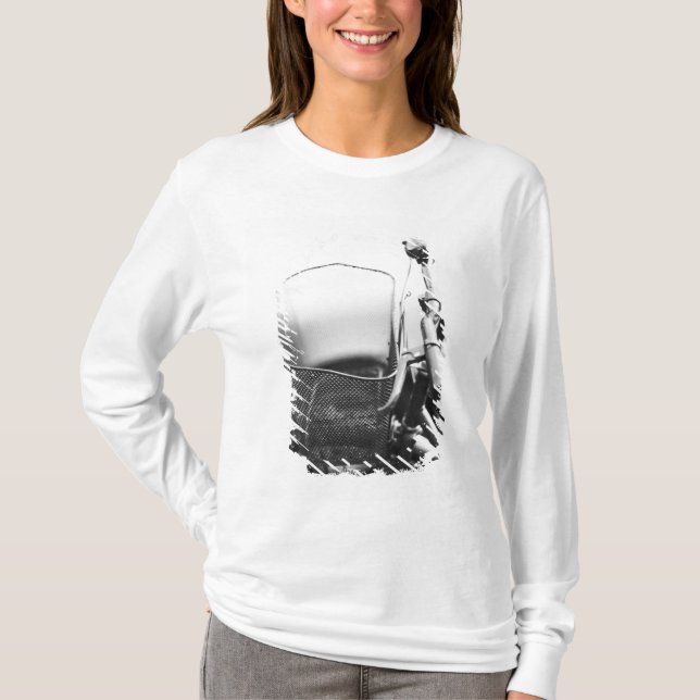 T-shirt Asie, Japon, Tokyo. Panier à vélos dans la Ginza (Devant)