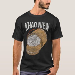 T-shirt Asie Laos Thaïlande Cuisine Khao Niew Riz chic
