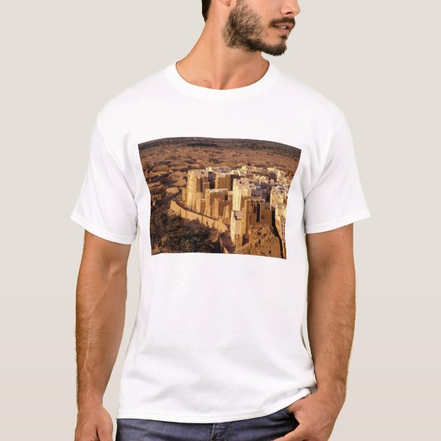 T-shirt Asie, Moyen-Orient, République du Yémen, Shibam (Devant)