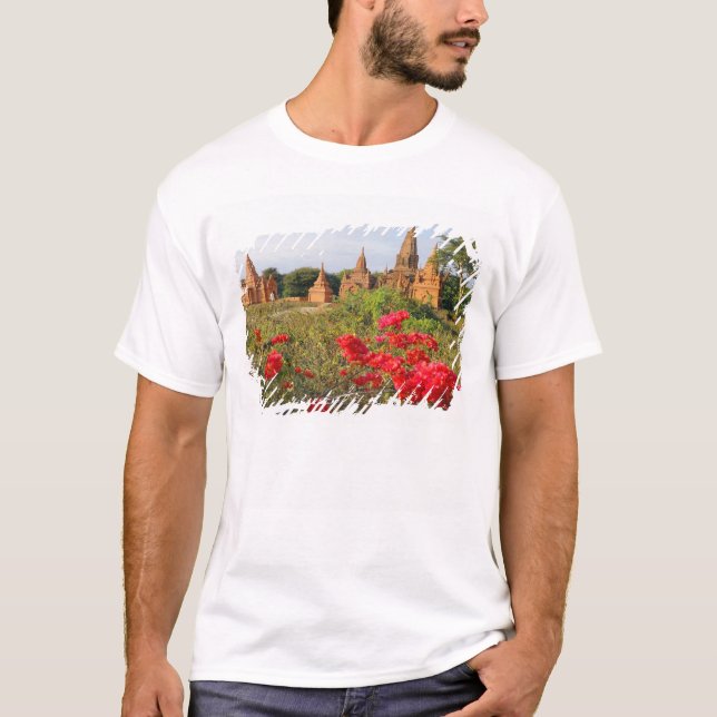 T-shirt Asie, Myanmar (Birmanie), Bagan (Pagan). Un Bagan (Devant)
