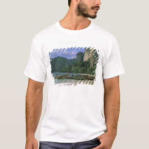 T-shirt Asie, Thaïlande, Krabi. Plage de West Railay,