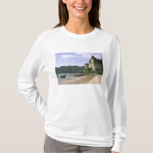 T-shirt Asie, Thaïlande, Krabi. West Railay Beach, longue