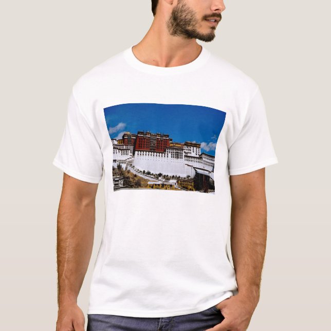 T-shirt Asie, Tibet, Lhasa, Palais du Potala dit Rouge 2 (Devant)
