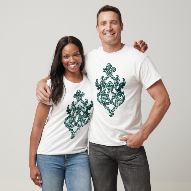 T-SHIRT ASIE TRIBAL TATTOO DESIGN BUDDHIST HINDU (Unisexe)