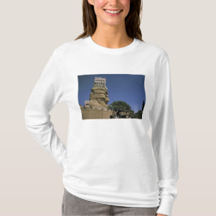 T-shirt Asie, Yémen, Wadi Dhar. Palais de roche, ou Dar Al
