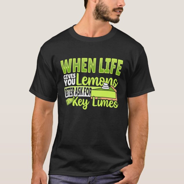 T-shirt Ask For Key Limes (Devant)